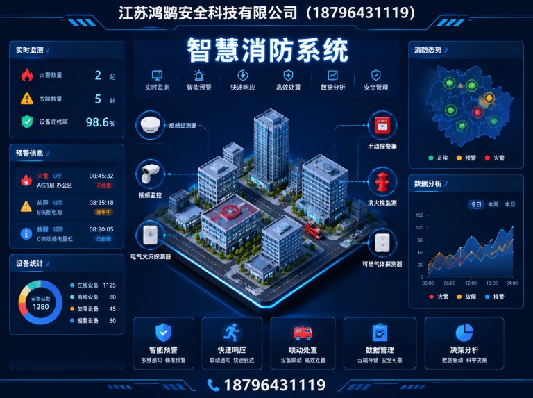 海口消防通信指挥展示图