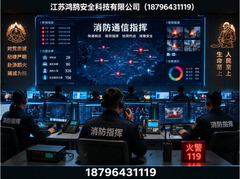 海口应急指挥系统展示图